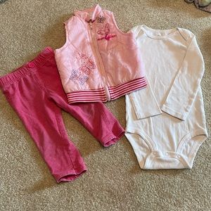 Three Piece Girls Outfit